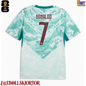 Portugal Cristiano Ronaldo #7 Bortatröja VM 2026 Kortärmad